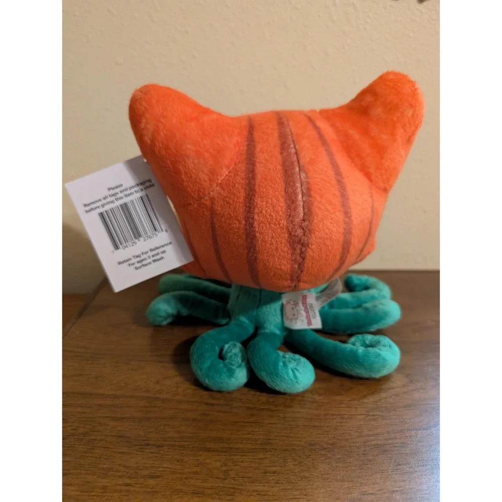 Tentacle Kitty CAT-O-LANTERN Pumpkin Cat Halloween Plush Stuffed Jack O lantern